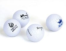 Double layer practical golf ball